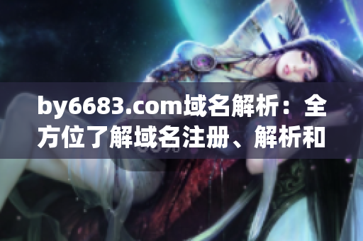by6683.com域名解析：全方位了解域名注冊、解析和管理的詳細指南