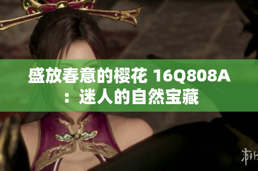 盛放春意的櫻花 16Q808A：迷人的自然寶藏