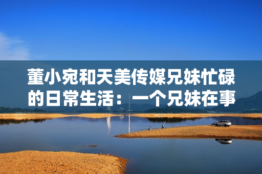 董小宛和天美傳媒兄妹忙碌的日常生活：一個(gè)兄妹在事業(yè)、家庭與愛(ài)情間的奮斗與堅(jiān)持