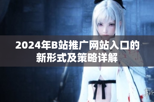 2024年B站推廣網(wǎng)站入口的新形式及策略詳解