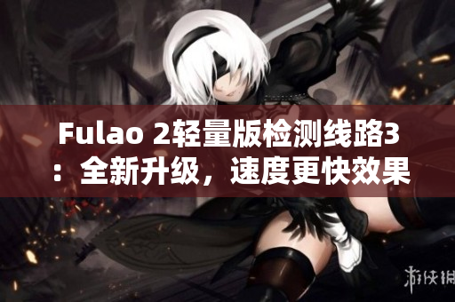 Fulao 2輕量版檢測線路3：全新升級，速度更快效果更好