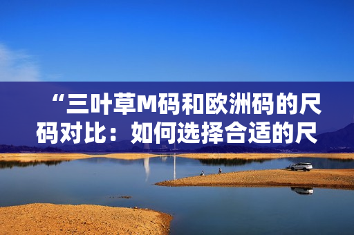 “三葉草M碼和歐洲碼的尺碼對比：如何選擇合適的尺碼？”