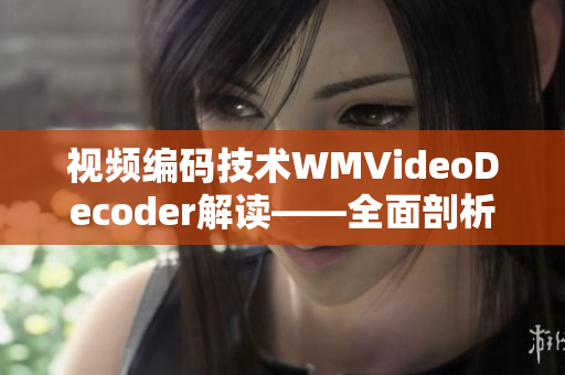 視頻編碼技術(shù)WMVideoDecoder解讀——全面剖析其原理及應(yīng)用
