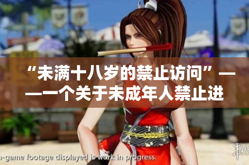 “未滿十八歲的禁止訪問”——一個(gè)關(guān)于未成年人禁止進(jìn)入的藏寶閣