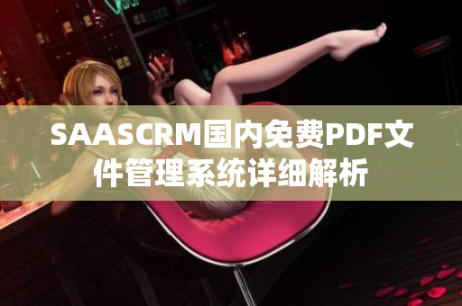 SAASCRM國內(nèi)免費(fèi)PDF文件管理系統(tǒng)詳細(xì)解析