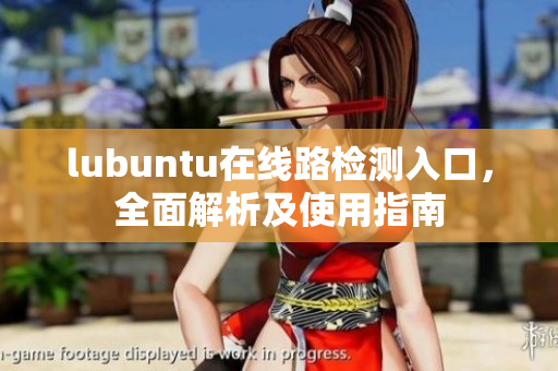 lubuntu在線路檢測入口，全面解析及使用指南