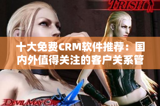 十大免費CRM軟件推薦：國內(nèi)外值得關(guān)注的客戶關(guān)系管理工具