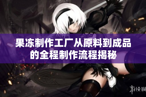 果凍制作工廠從原料到成品的全程制作流程揭秘