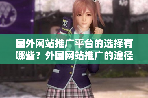 國外網(wǎng)站推廣平臺的選擇有哪些？外國網(wǎng)站推廣的途徑有哪些？