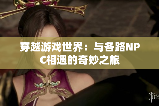 穿越游戲世界：與各路NPC相遇的奇妙之旅