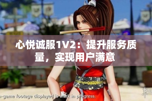 心悅誠(chéng)服1V2：提升服務(wù)質(zhì)量，實(shí)現(xiàn)用戶滿意 
