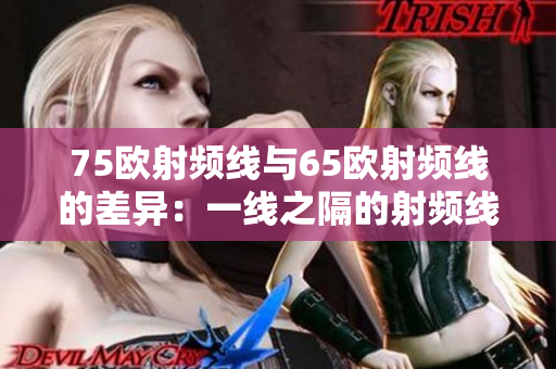 75歐射頻線與65歐射頻線的差異：一線之隔的射頻線有何異同？