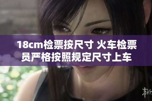 18cm檢票按尺寸 火車檢票員嚴格按照規(guī)定尺寸上車