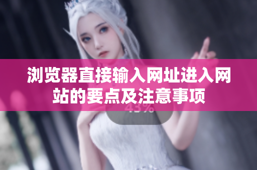 瀏覽器直接輸入網(wǎng)址進(jìn)入網(wǎng)站的要點(diǎn)及注意事項(xiàng)