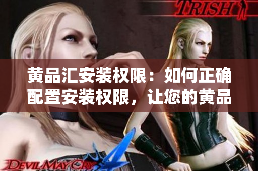 黃品匯安裝權(quán)限：如何正確配置安裝權(quán)限，讓您的黃品匯穩(wěn)定運(yùn)行