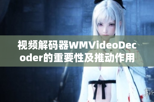視頻解碼器WMVideoDecoder的重要性及推動(dòng)作用