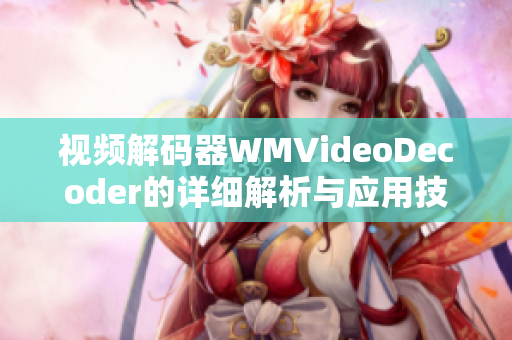視頻解碼器WMVideoDecoder的詳細(xì)解析與應(yīng)用技巧