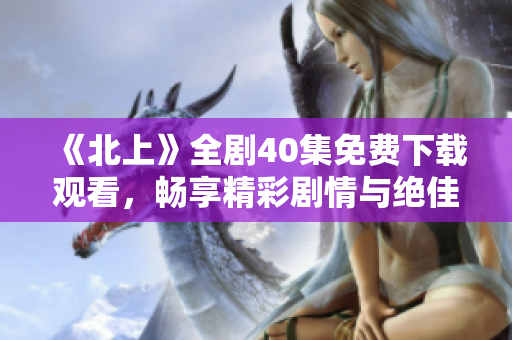《北上》全劇40集免費下載觀看，暢享精彩劇情與絕佳演出體驗