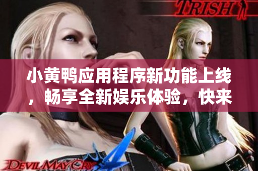 小黃鴨應(yīng)用程序新功能上線，暢享全新娛樂(lè)體驗(yàn)，快來(lái)試試吧